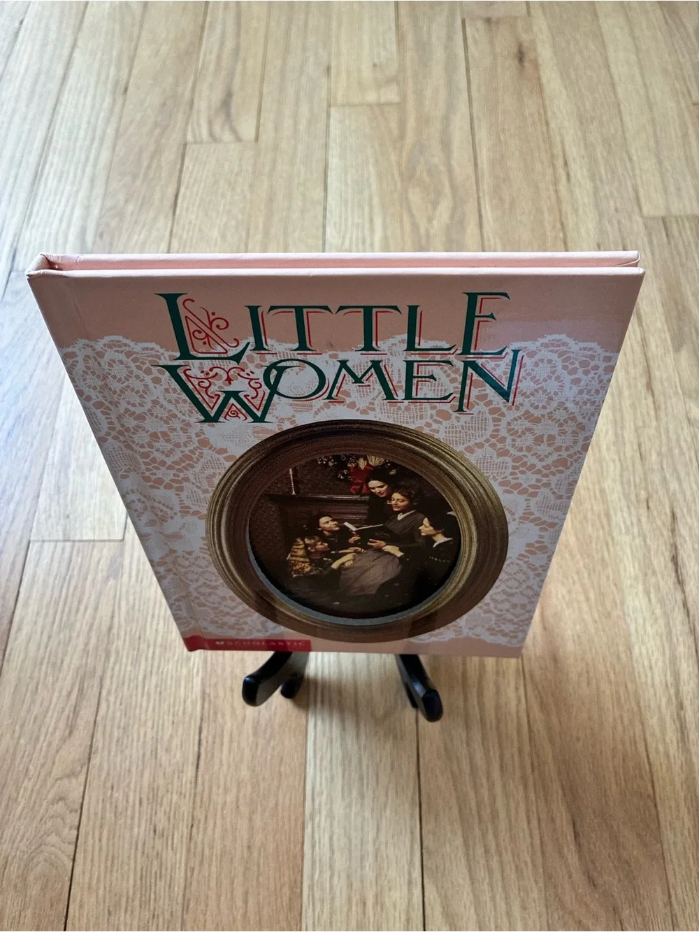 Little Women Hardcover & Necklace, Louisa May Alcott. Adapted by M J Carr. ‘95